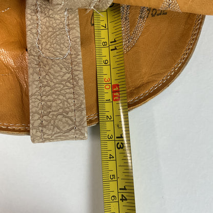 Vintage Nocona Kangaroo Cowboy Boots | USA Made | Sand | Men’s 10 D