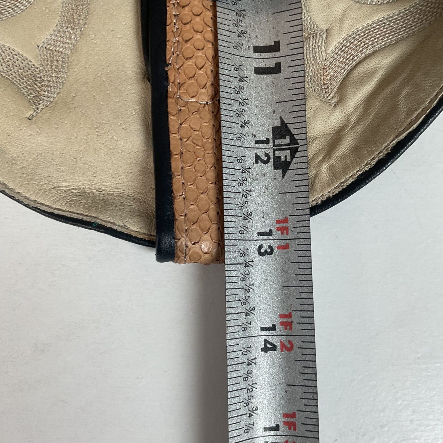 Vintage Larry Mahan Snakeskin Cowboy Boots | Exotic | Narrow | Men’s 11 B