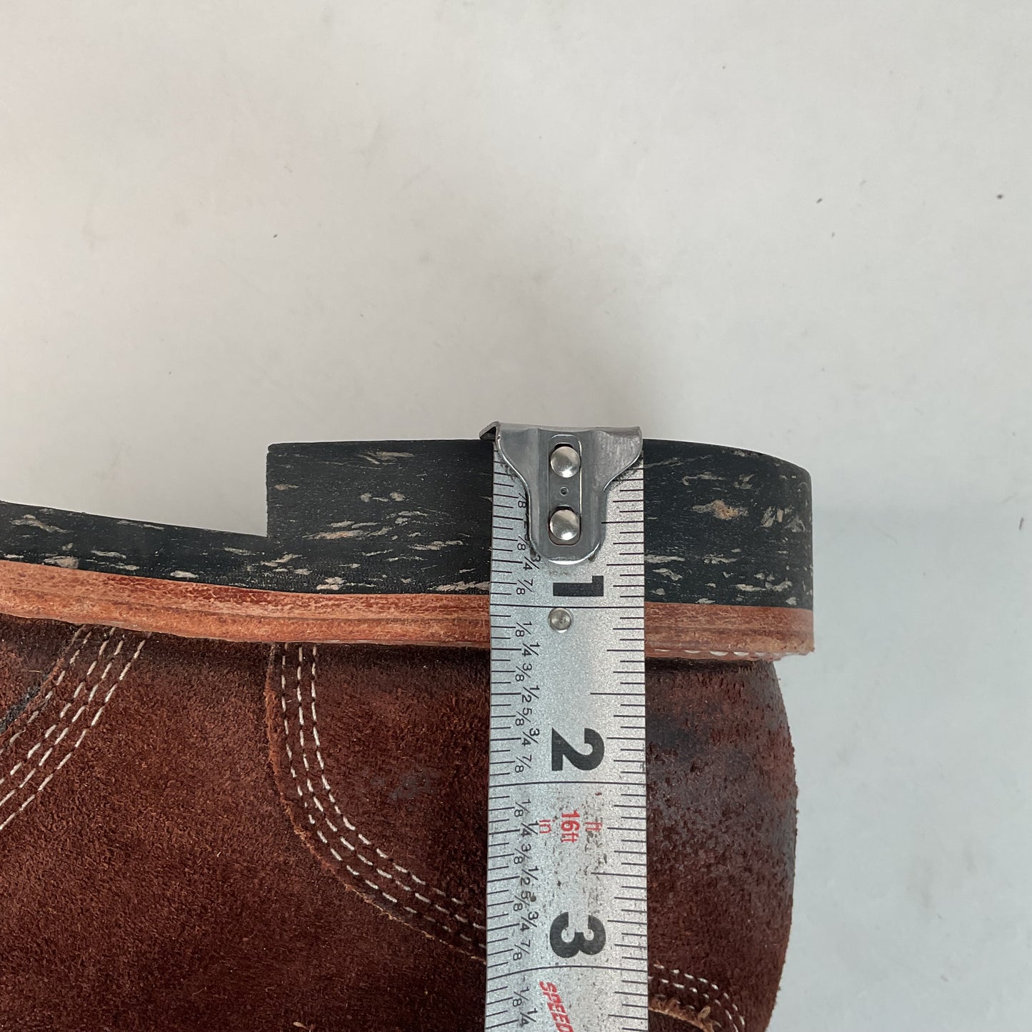Oak Street Rough Out Suede Trench Boot 8.5 Dr. Sole Original