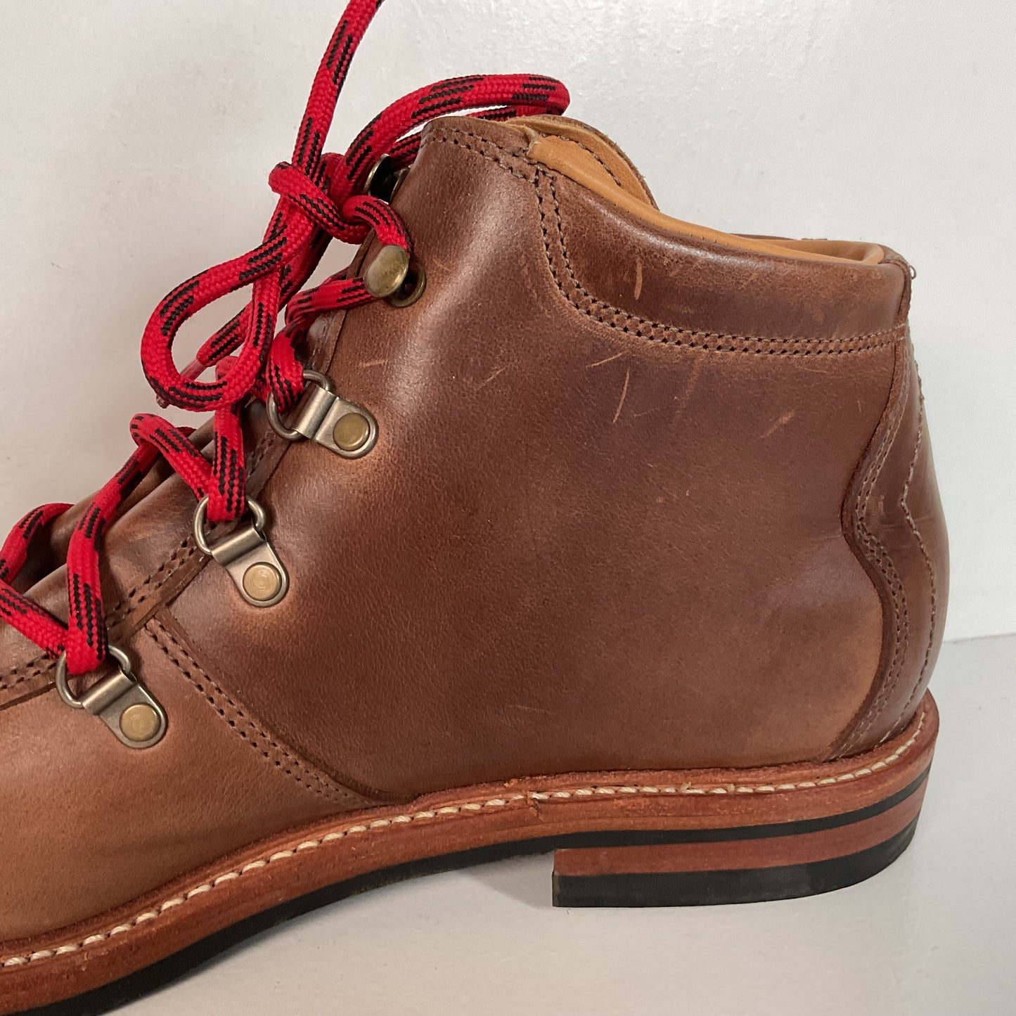 Oak Street Bootmakers Summit Hiking Boots 12 D Chromexcel USA Made