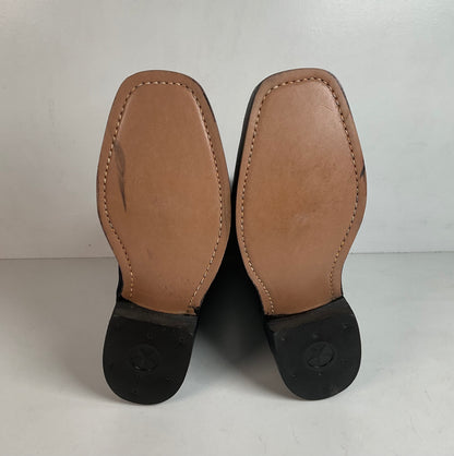 Vintage Rodeo Denim Cowboy Boots Men’s 8 D | Women’s 9 USA Made Chunky