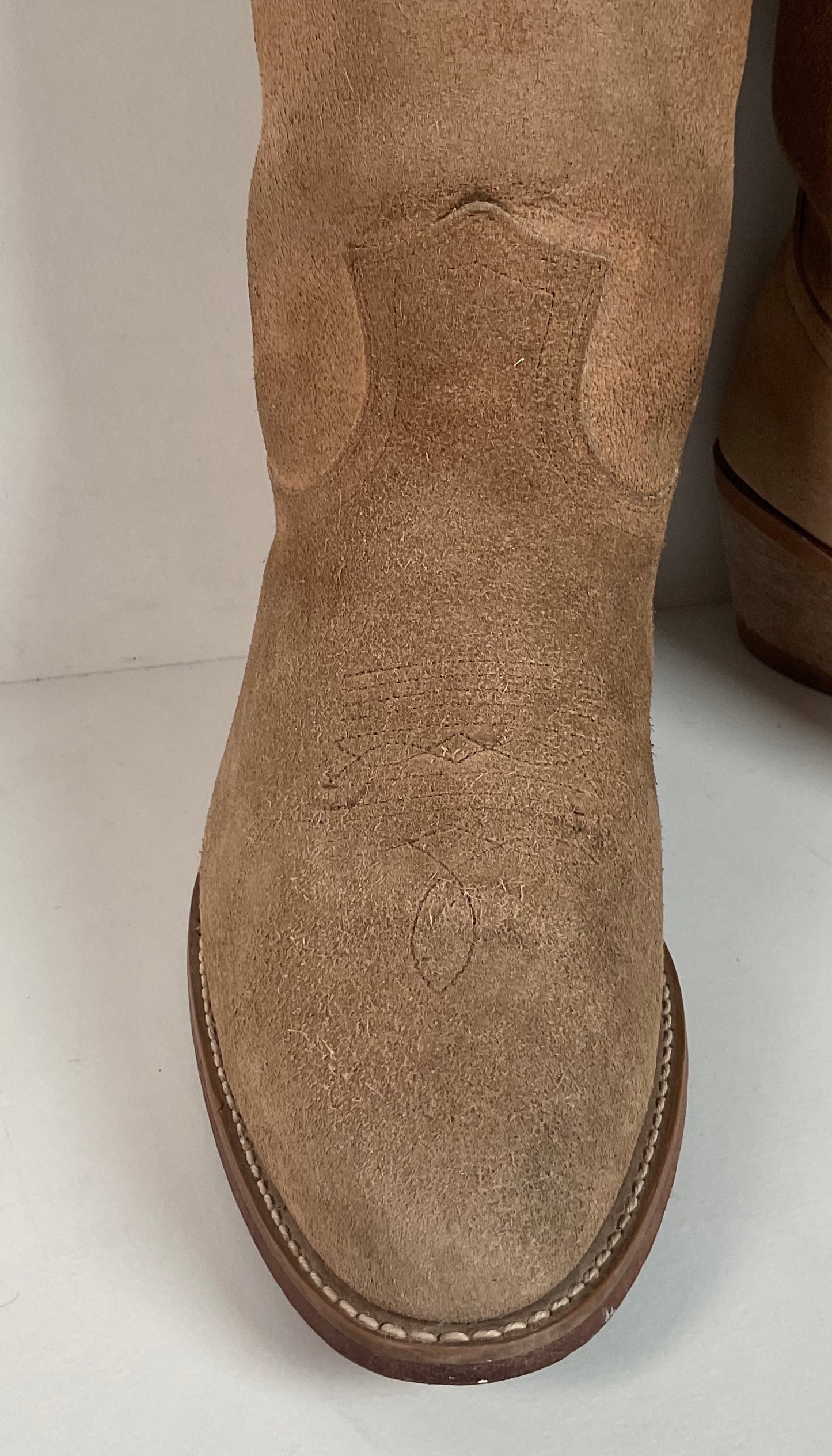 Vintage Frye American Classics Cowboy Boots | Rough Out | USA Made | Men’s 8.5 D