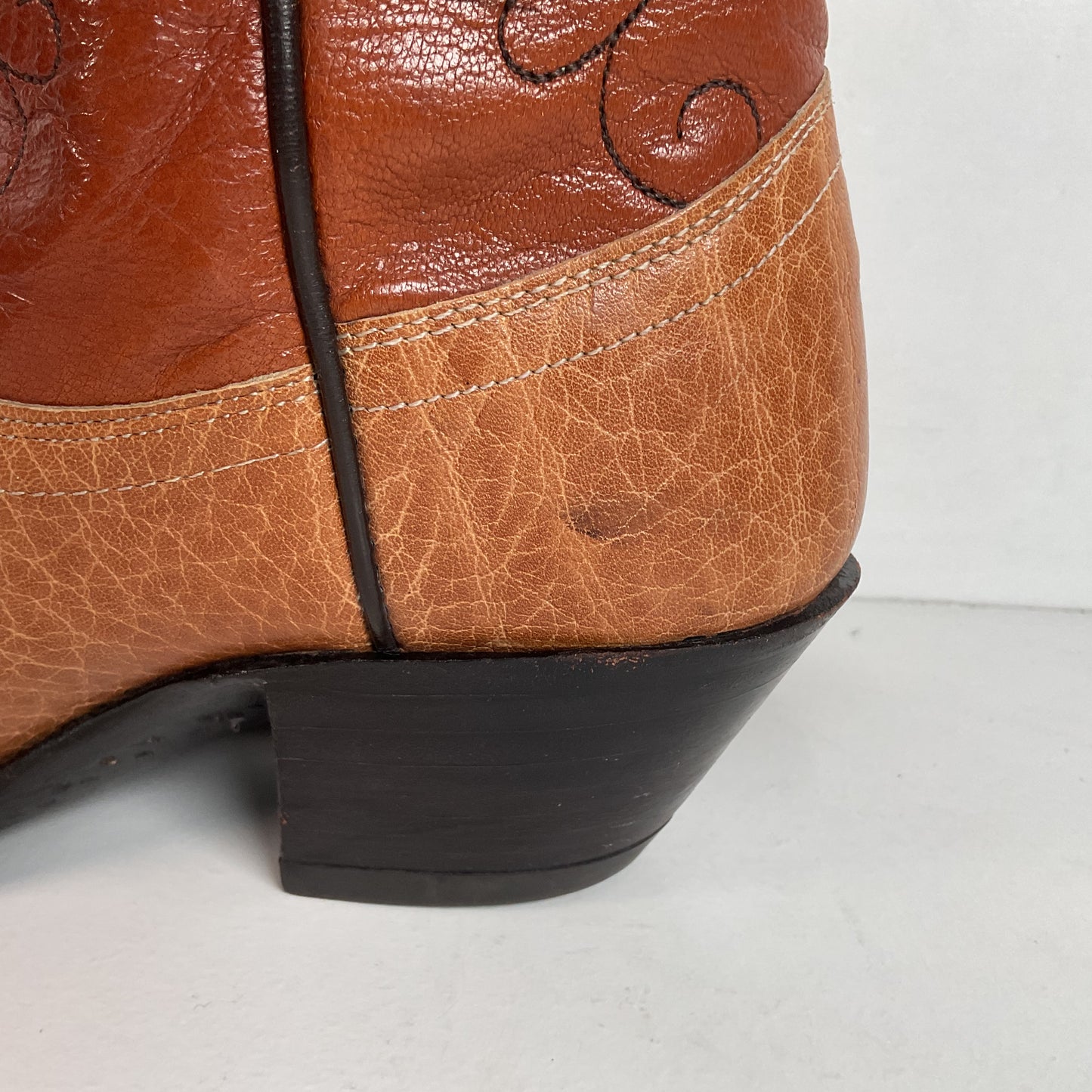 Dan Post Pre-Ban Rhino Cowboy Boots Women’s 8 C USA Made