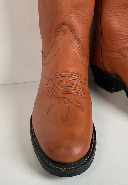 Olathe Mule Skin Cowboy Boots | USA Made | Narrow | Men’s 9 B