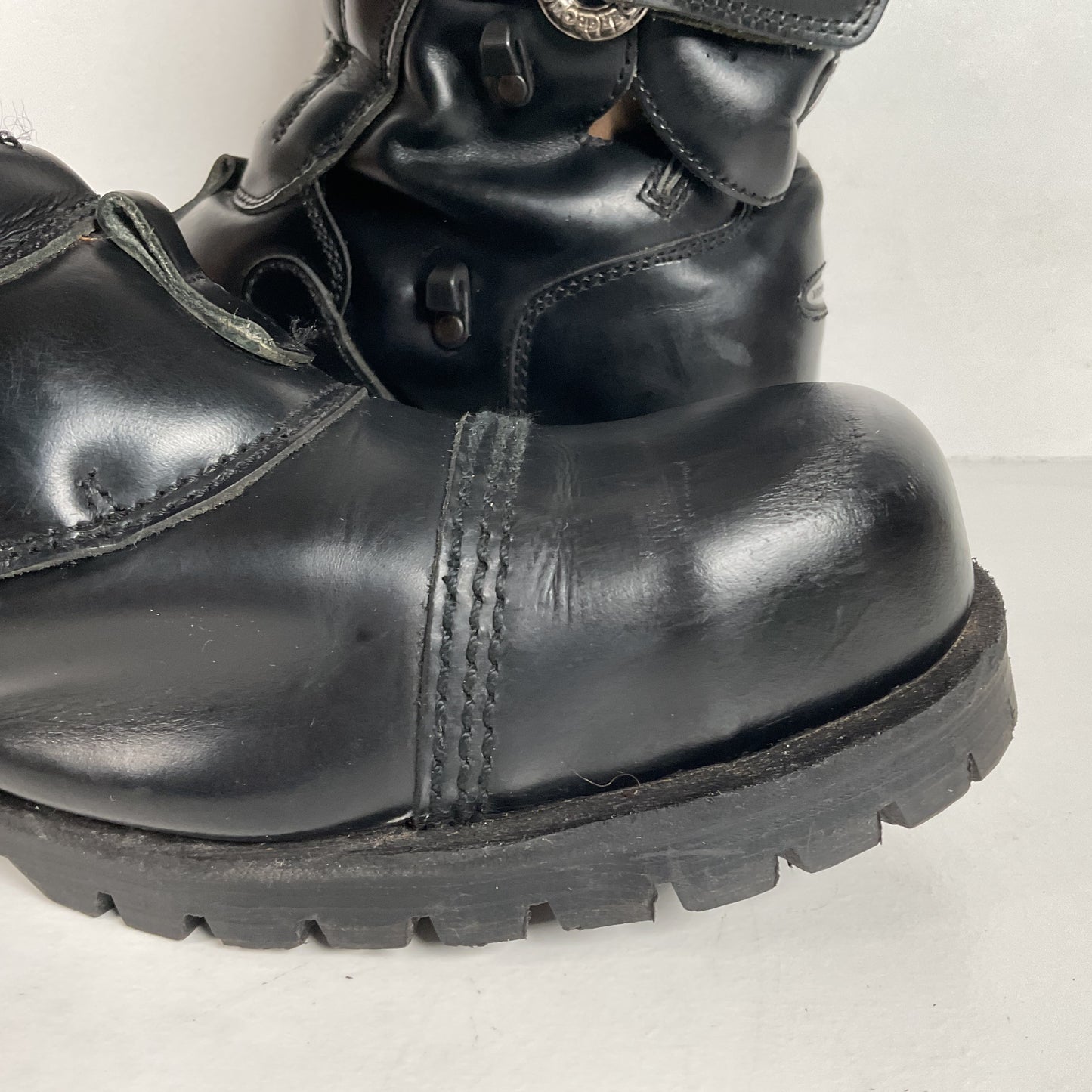 Underground England Gladiator Boots | Quintuple Buckle | UK 10 | US 11