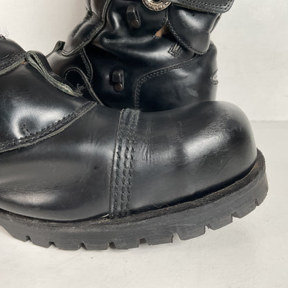 Underground England Gladiator Boots | Quintuple Buckle | UK 10 | US 11