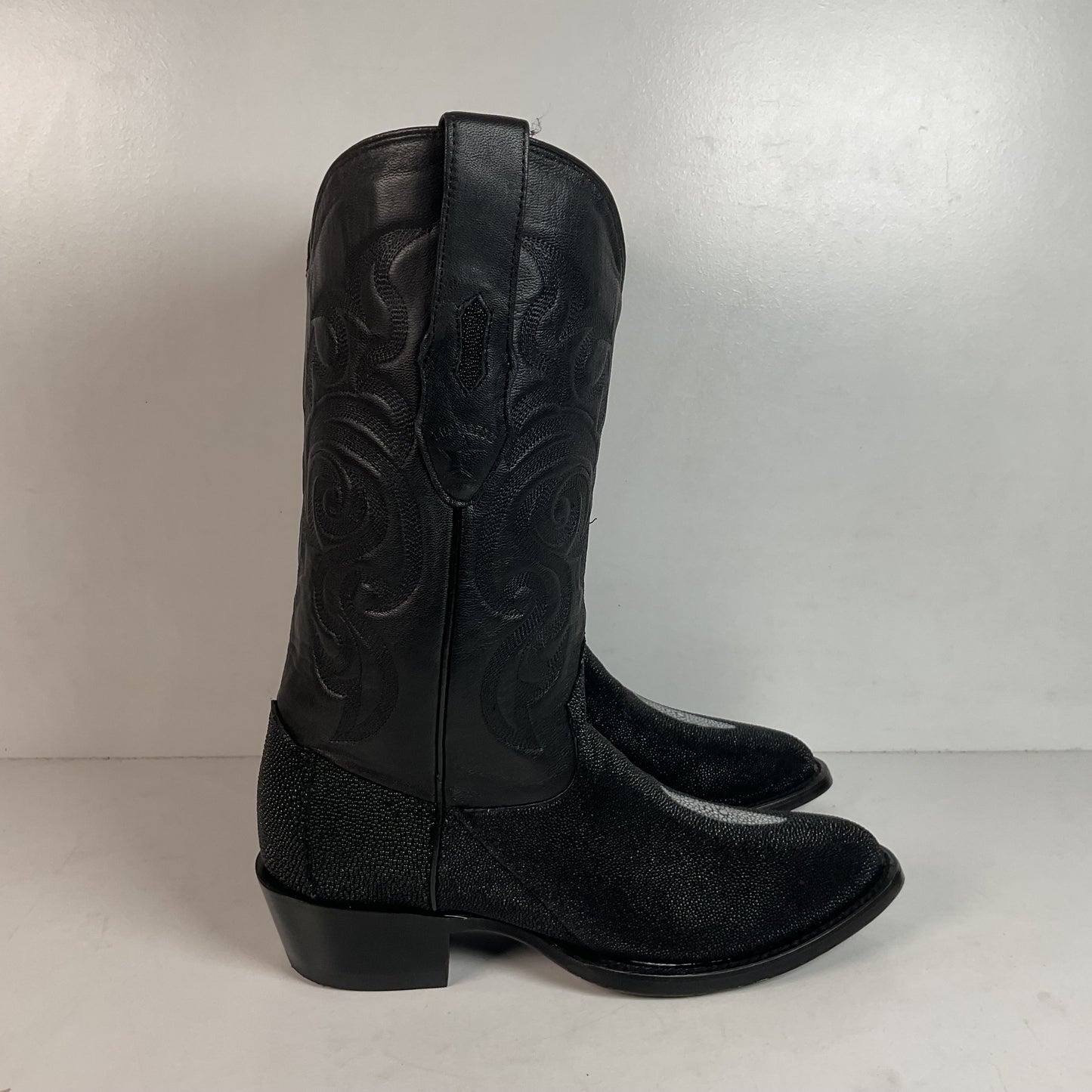 Los Altos Sea Stingray Cowboy Boots 10 D Exotic