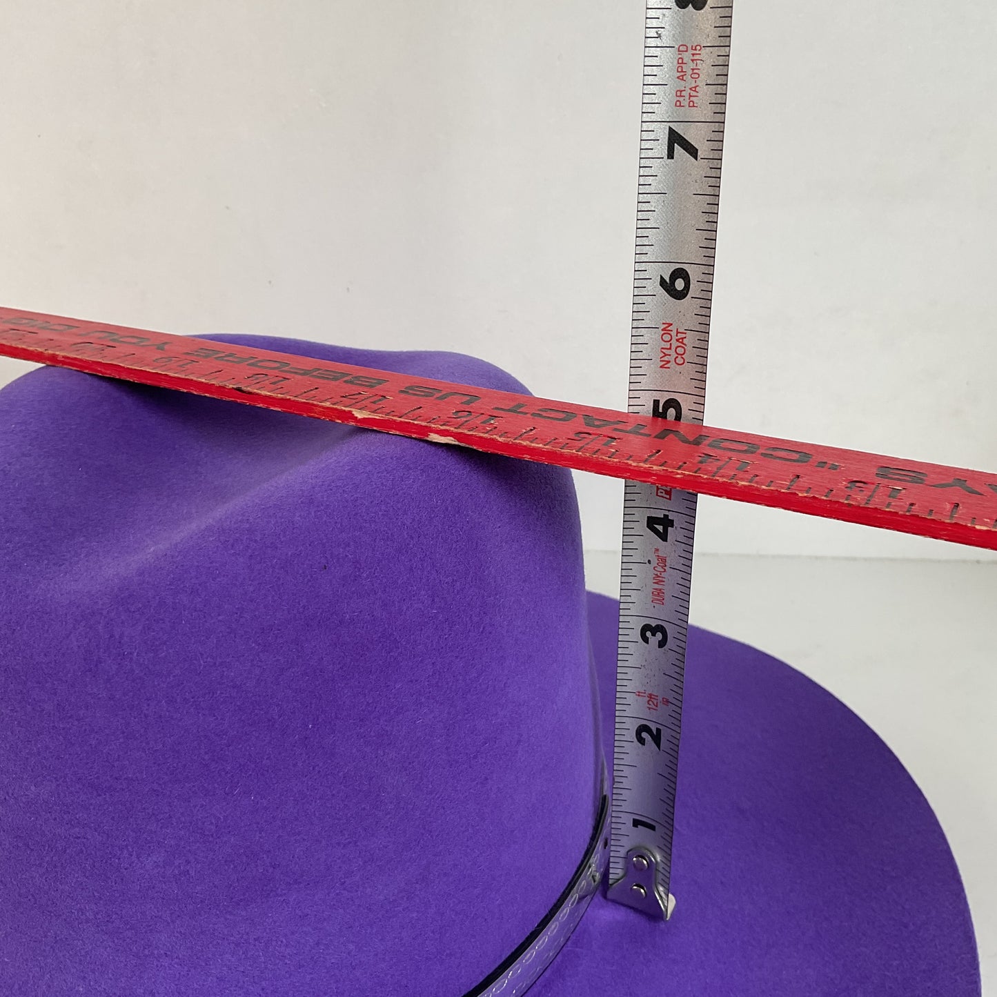Beaver Brand Purple Cowgirl Hat 6 3/4” USA Made 5X