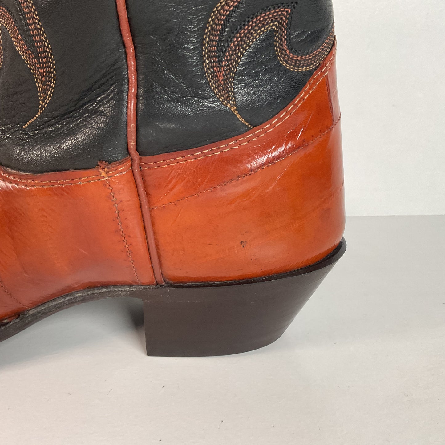Vintage Nocona Eel Cowgirl Boots | USA Made | Exotic | Men’s 7.5 C | Women’s 8.5