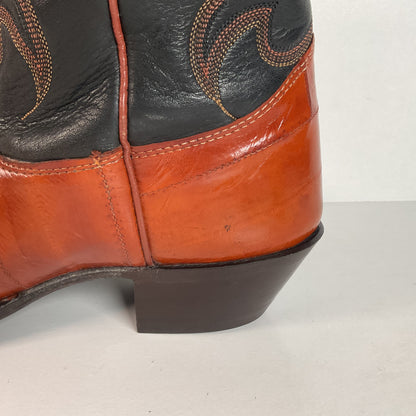 Vintage Nocona Eel Cowgirl Boots | USA Made | Exotic | Men’s 7.5 C | Women’s 8.5