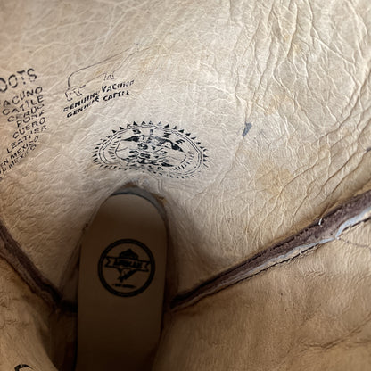 Western Harness Cowgirl Boots | Tooled | Women’s 9.5