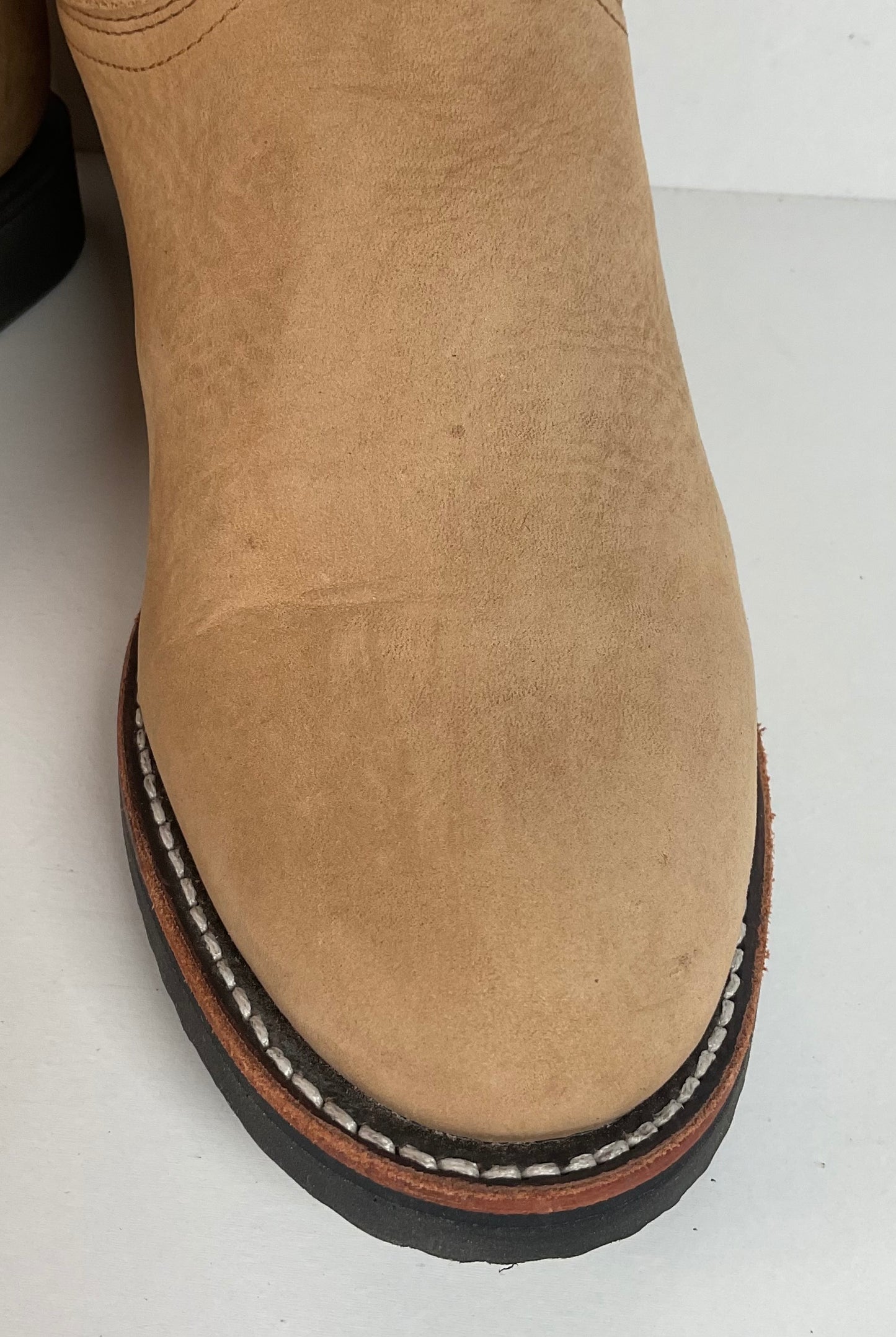 Justin Elk Skin Roper Boots | Tekno Crepe | USA Made | Women’s 7 B