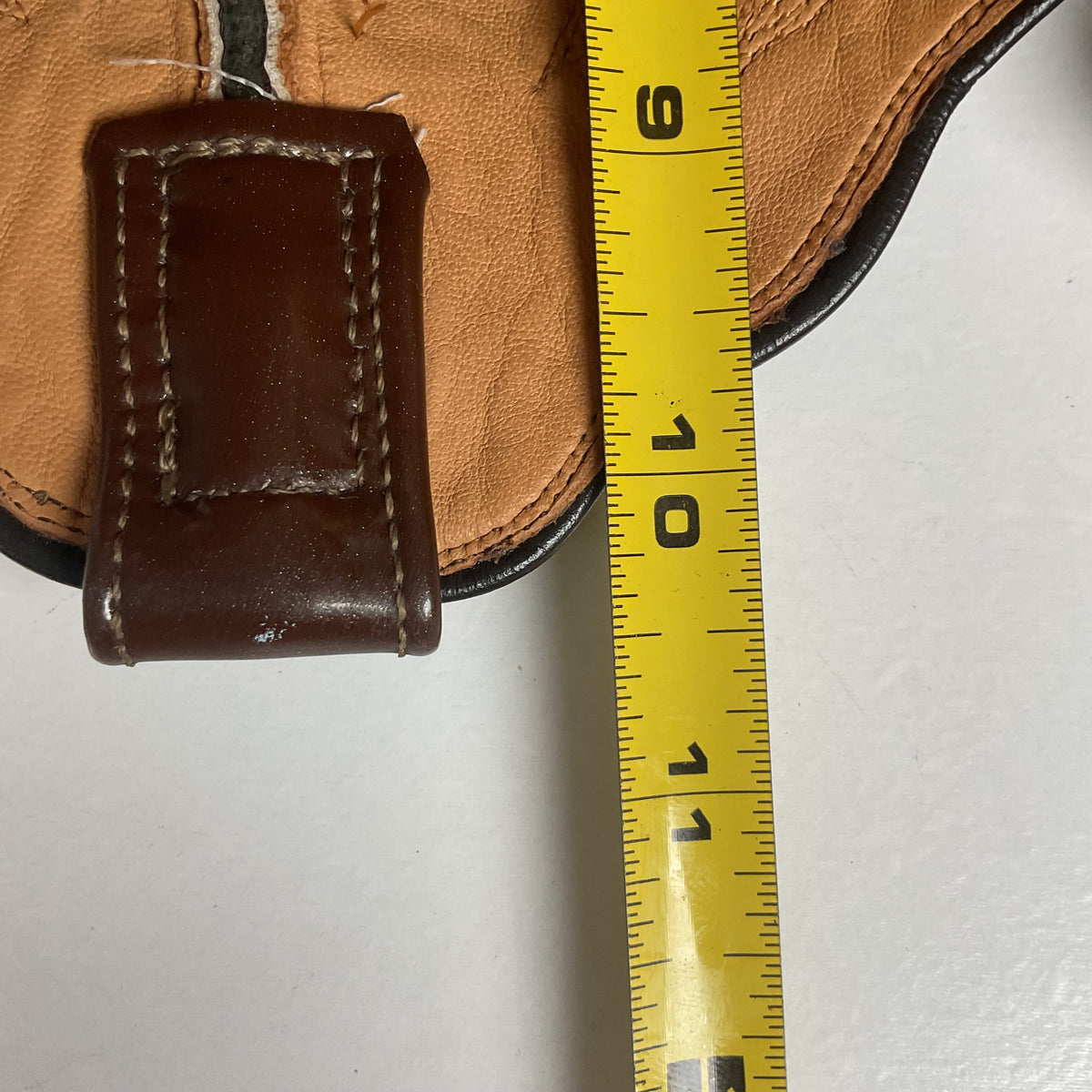 Lucchese 2000 Patent Leather Cowgirl Boots | Square Toe | Brown | USA Made | 6.5 C