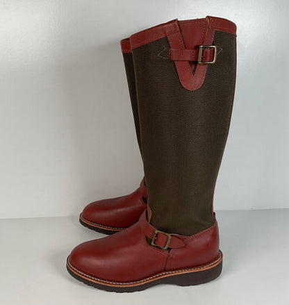 Chippewa Descaro Snake Proof Boots | USA Made | Canvas | Retired | Men’s 8.5 D