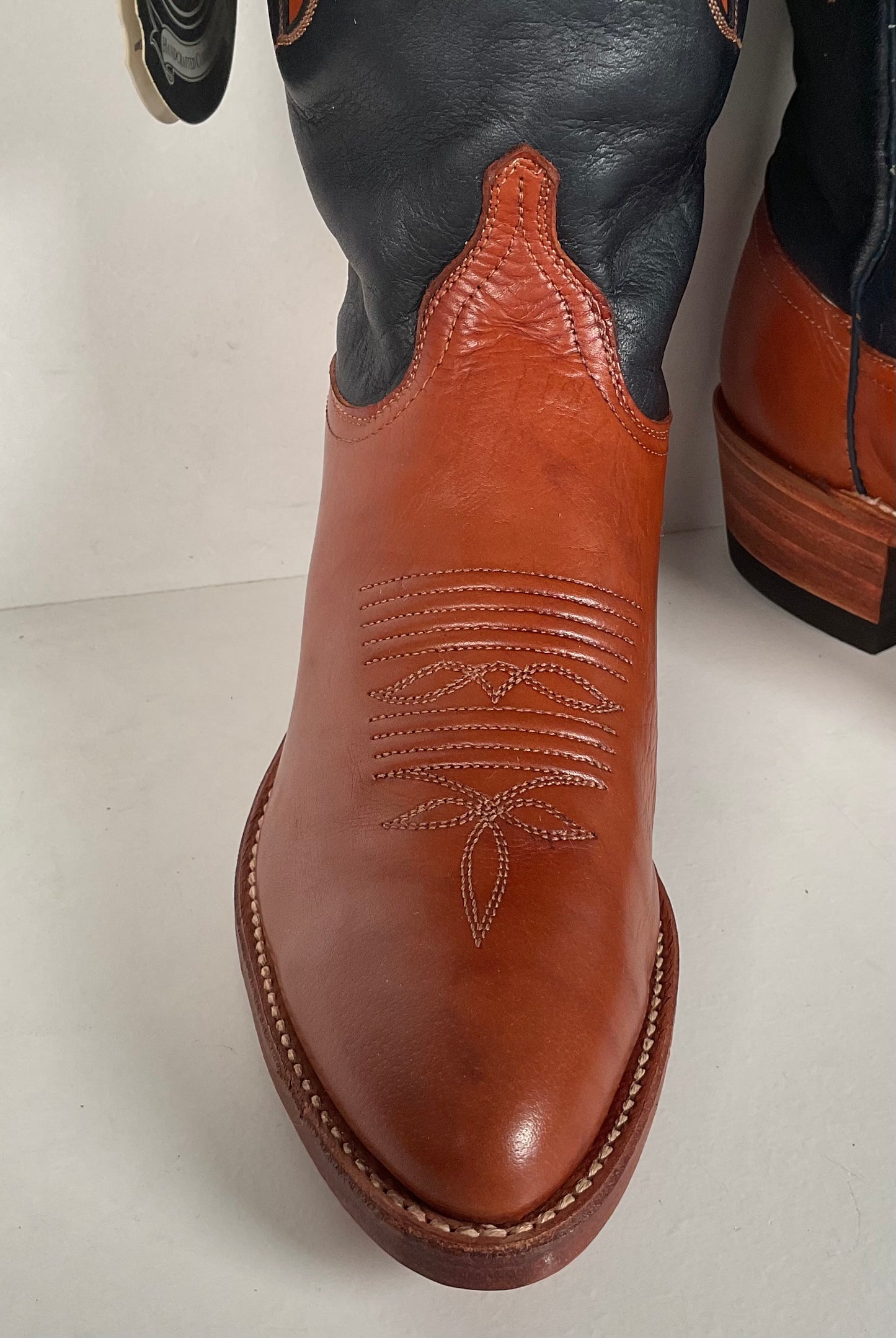 Vintage Dan Post Cowgirl Boots | USA Made | Tooled Inlays | Women’s 7 M