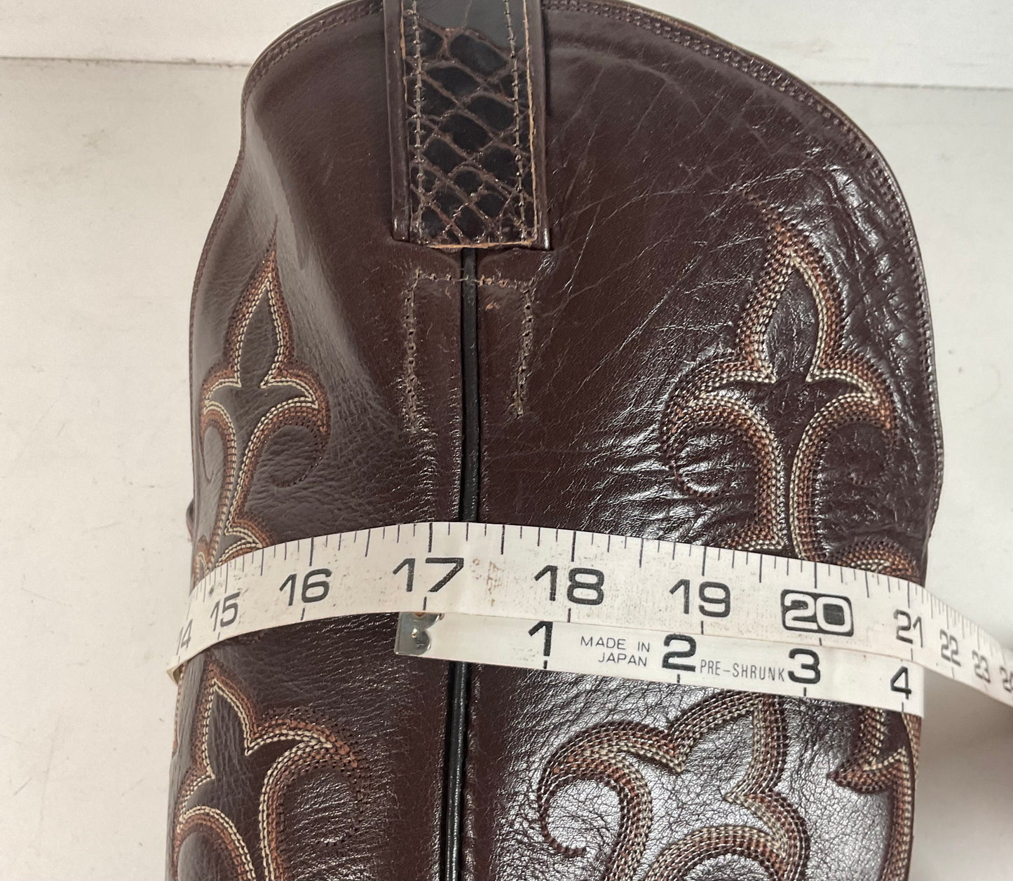 Caboots Nile Crocodile Roper Boots 9.5 E Champion Attitude Custom