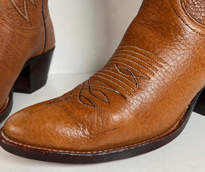 Vintage Dan Post Bullhide Cowgirl Boots | USA Made | Extra Narrow | Women’s 7 A