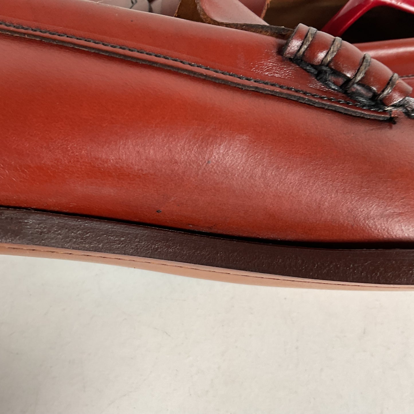 1970s Winthrop Moccasin Penny Loafer 11.5 A Handsewn Tomahawk