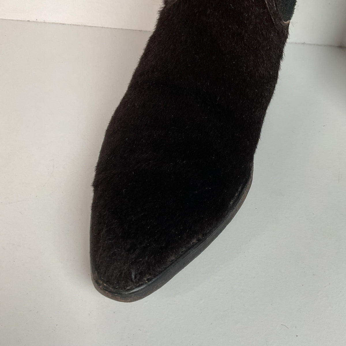 Vintage Larry Mahan Cowboy Boots | Pony Hair on Cowhide | Triad | Men’s 9.5 B