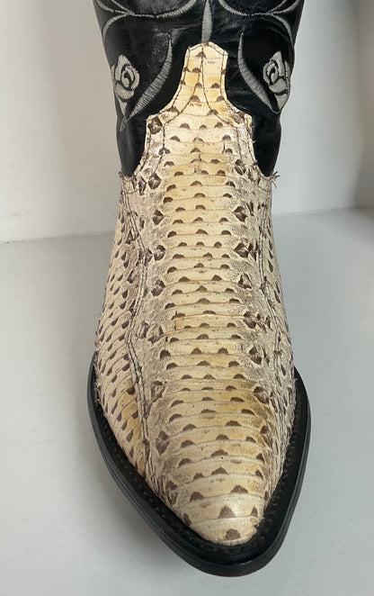 Vintage Code West Viper Snakeskin Cowgirl Boots | Exotic | Women’s 9 M