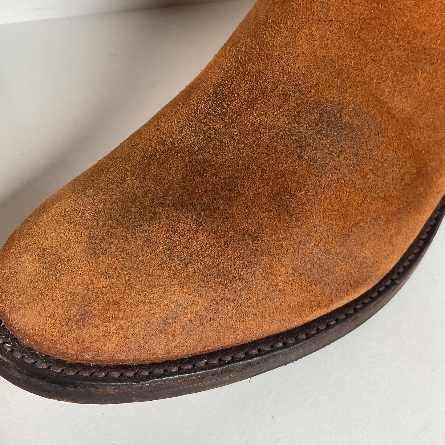 Rios Of Mercedes Kudu Suede Roper Boots | USA Made | Waxy | 12 D