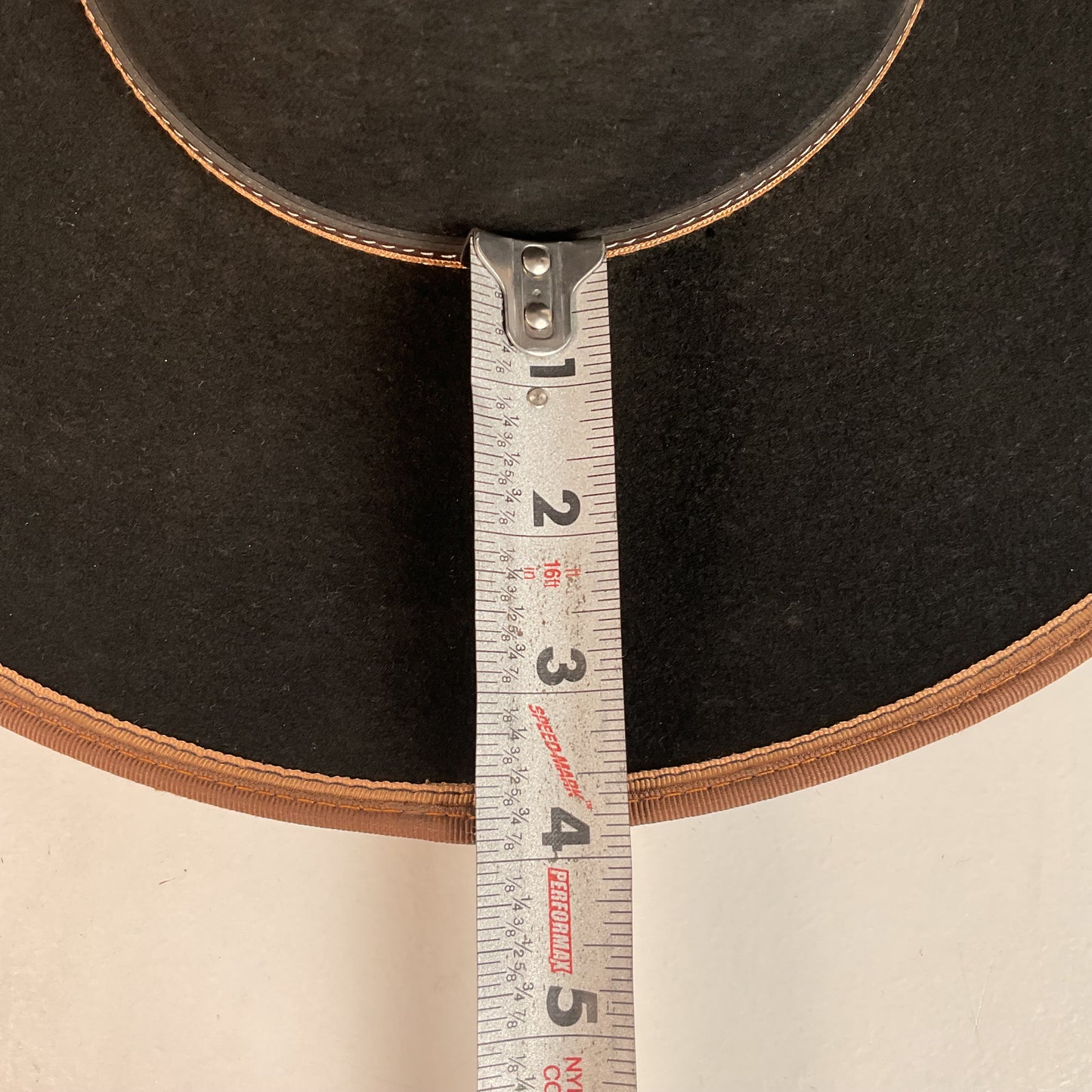 Vintage Stetson Cowboy Hat Black Felt XXX USA Made