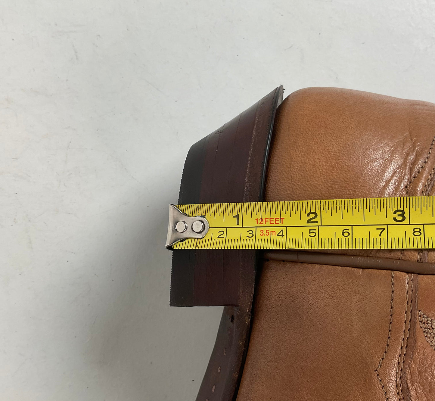 Vintage Sanders Cowgirl Boots 6.5 B Snip Toe Hand Crafted