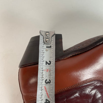 Vintage Pee Wee Cowboy Boots | Shorty | Tooled | 50s-60s | 6 C