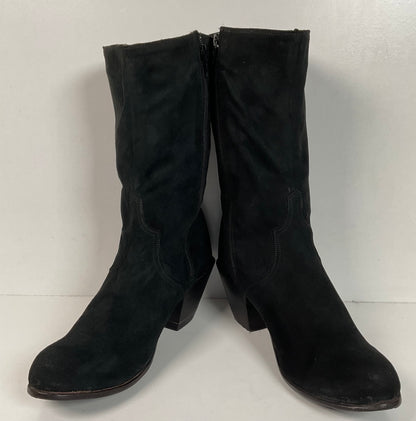 Lucchese Classics Handmade Suede Brush off Booties 8 B USA Made