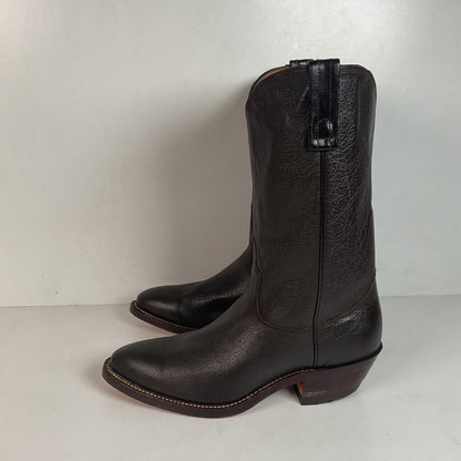 Vintage 1960s Nocona Water Buffalo Cowboy Boots 8 D Exotic