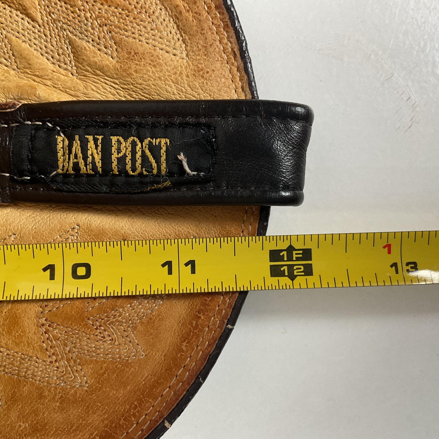 Vintage Dan Post Teju Lizard Cowboy Boots | Natural Cut | USA Made | Men’s 8.5 B