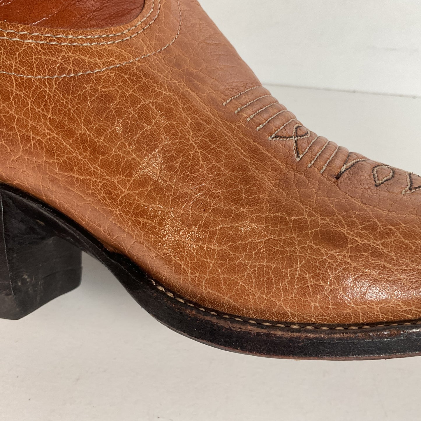 Dan Post Pre-Ban Rhino Cowboy Boots Women’s 8 C USA Made