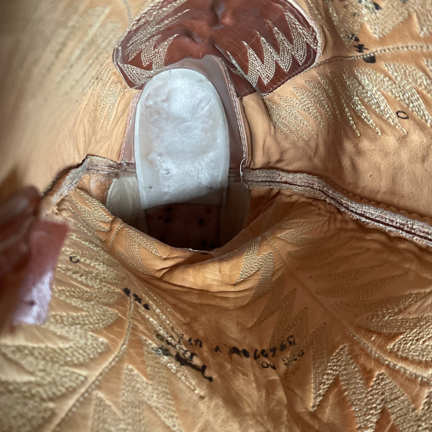 Tony Lama Anaconda Cowboy Boots | Exotic Snakeskin | Thrashed | Gold Label | 9.5