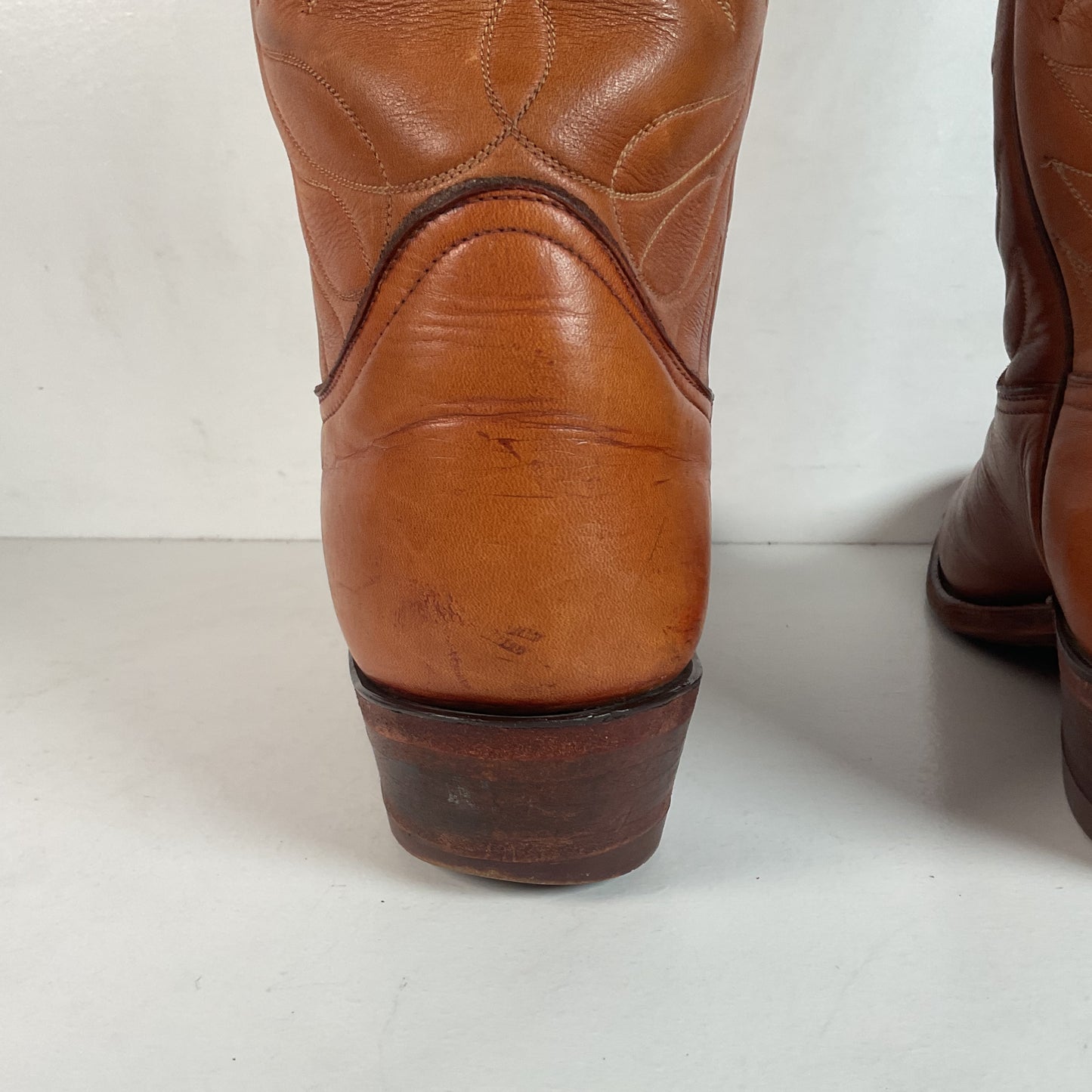Vintage Tony Lama Tall Top Cowboy Boots | Gold Label | Tall Top | Men’s 9 D