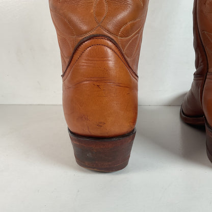 Vintage Tony Lama Tall Top Cowboy Boots | Gold Label | Tall Top | Men’s 9 D