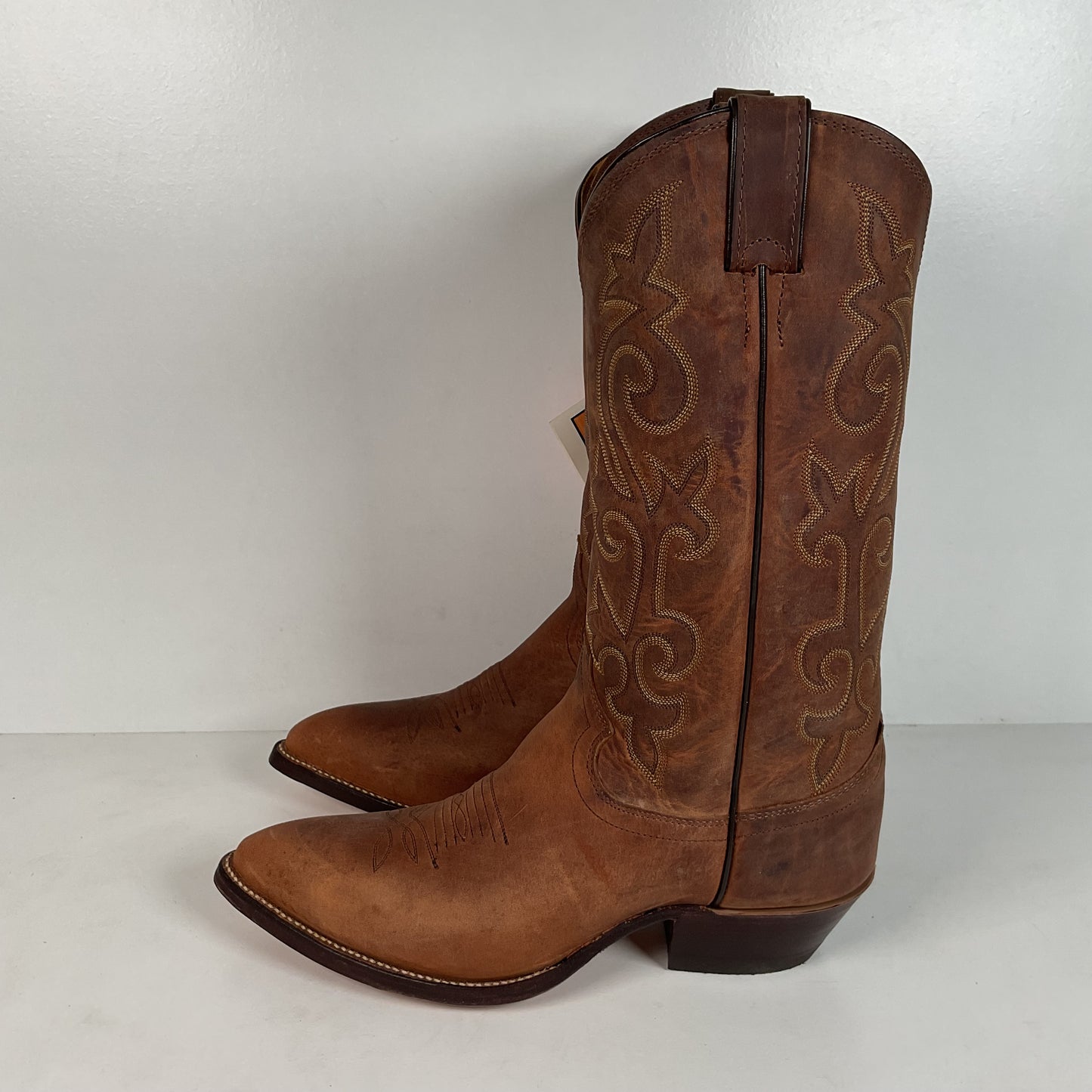 Vintage Justin Bay Apache Cowboy Boots | USA Made | Men’s 8 EE