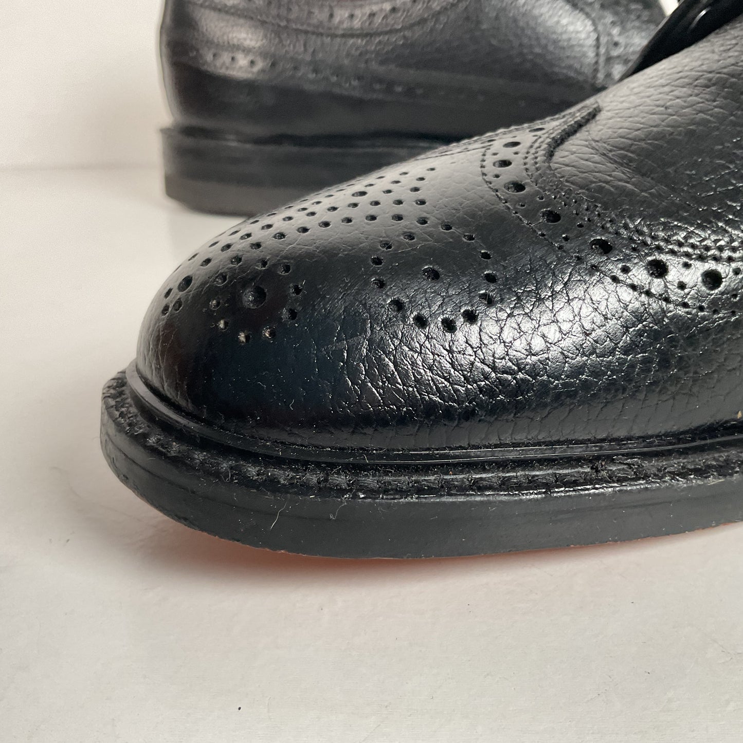 Vintage Nunn Bush Derby Shoes | Brogue | Longwing | 1970s-1980s | Men’s 11 D