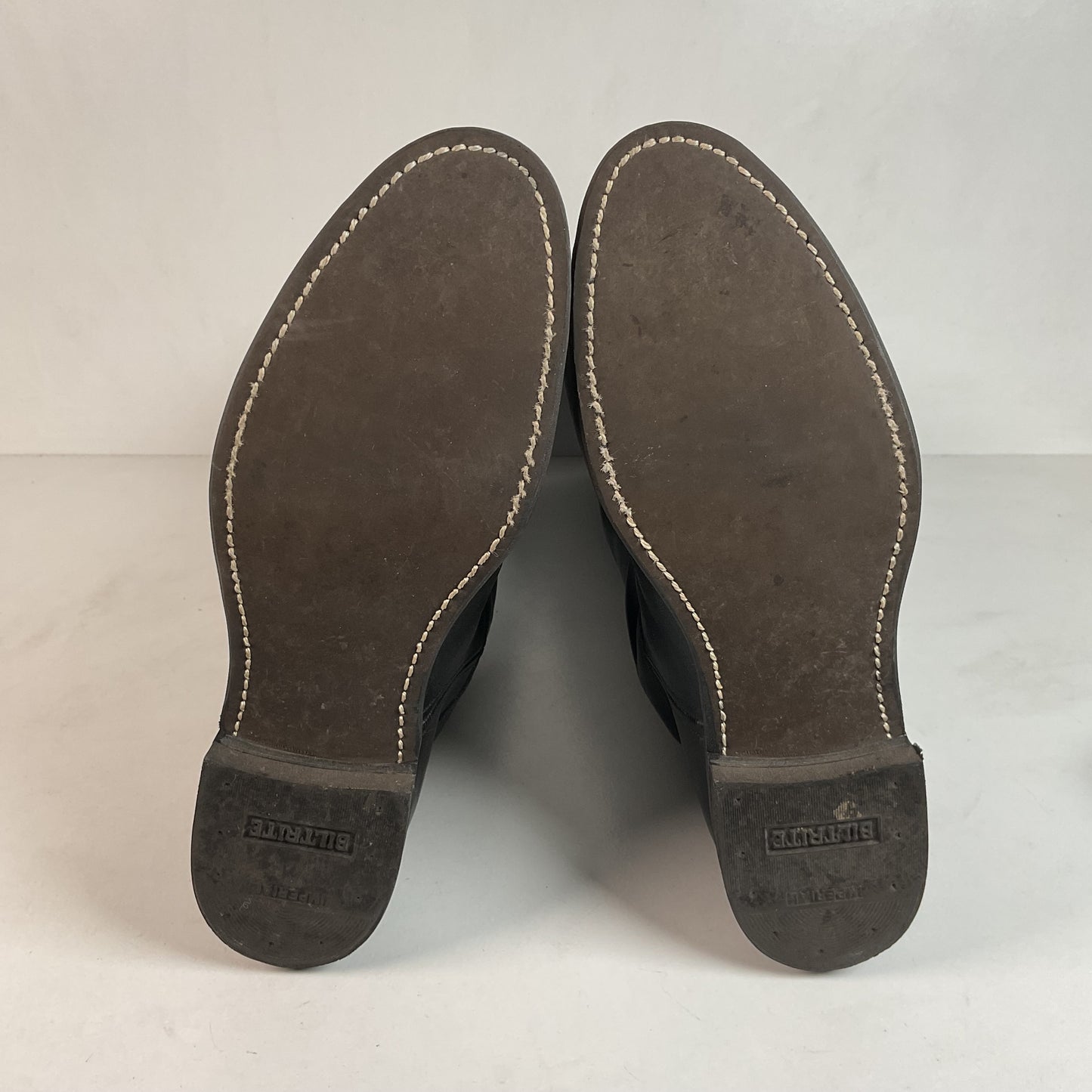 Dehner Women’s Stock Riding Dress Boots 7.5 C USA Made Cloth Pull