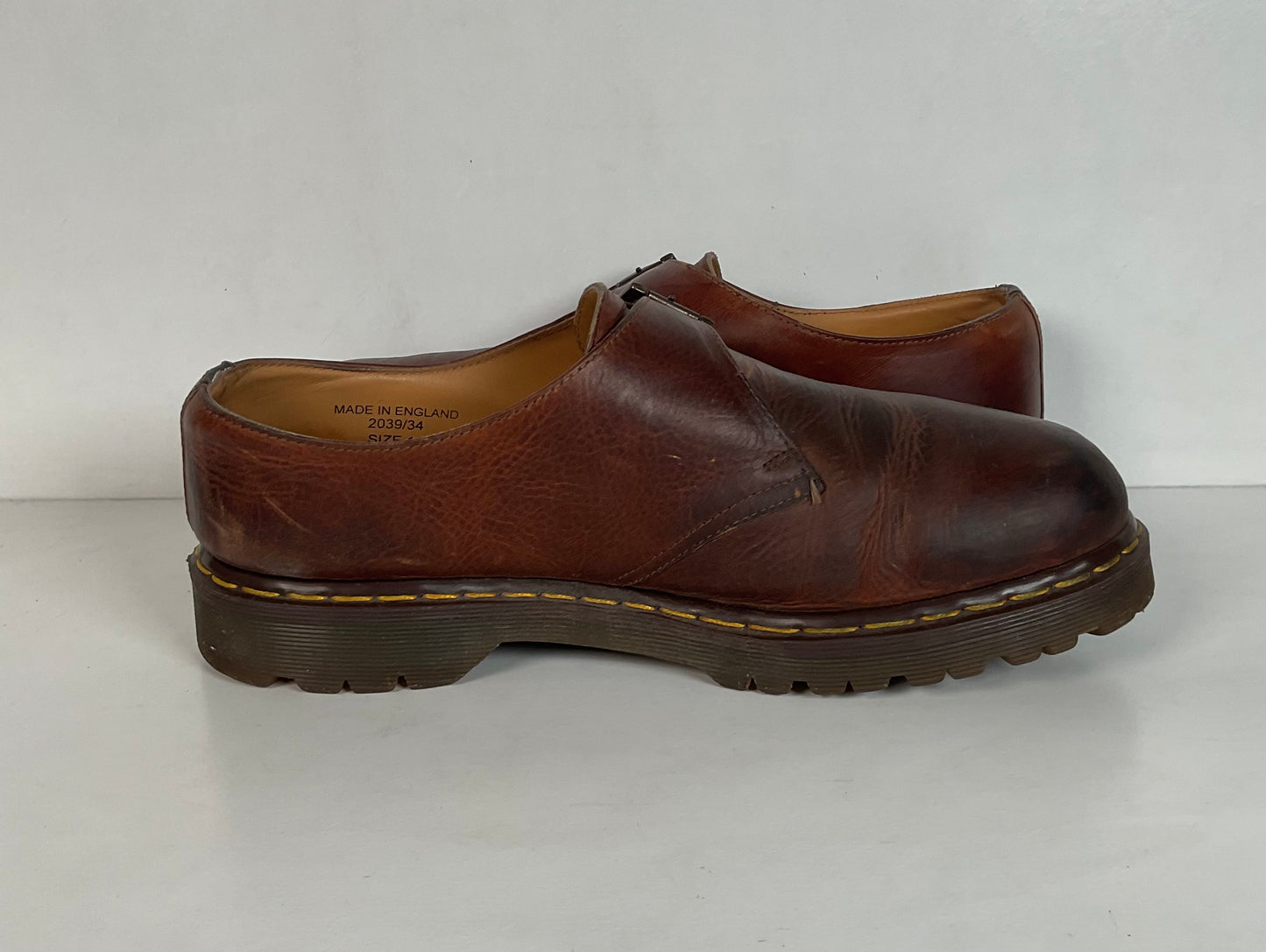 Vintage Dr. Martens Chunky Monk Strap Platform Loafers UK 11 | US 12