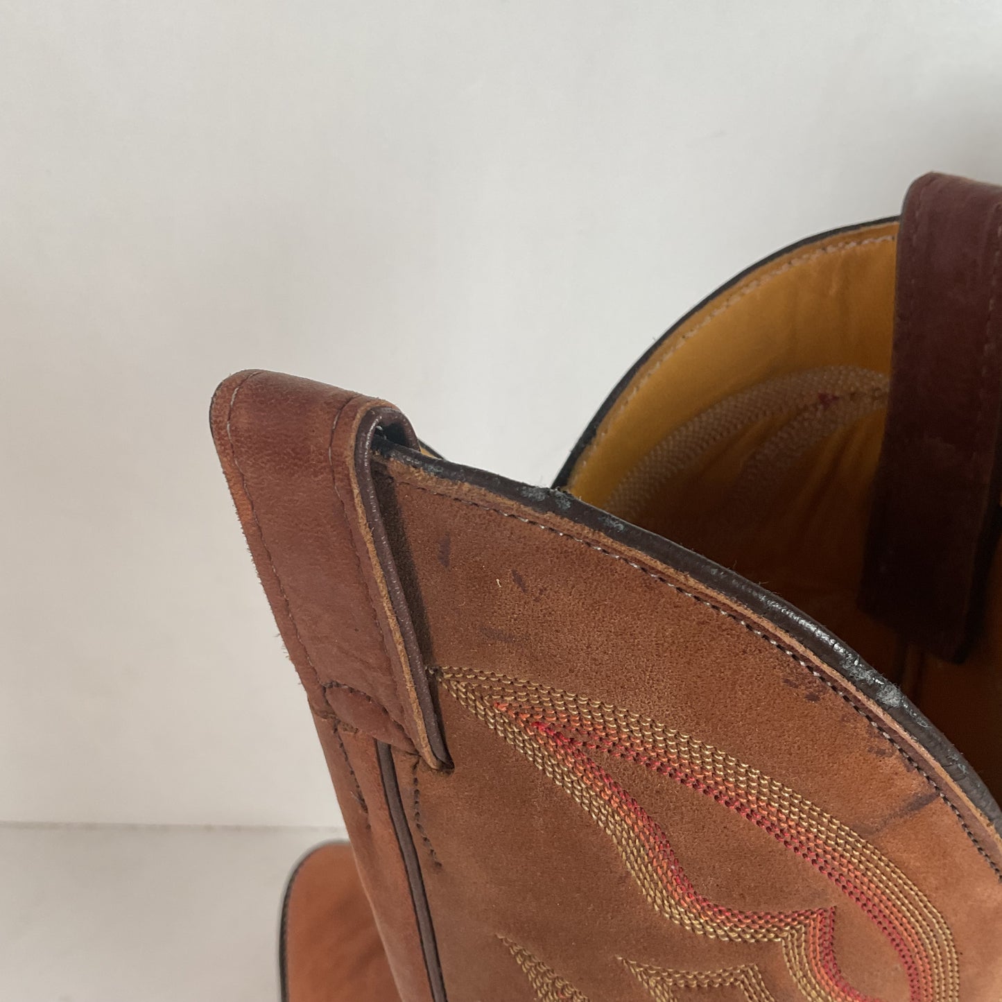 Justin Elephant Cowboy Boots 9.5 D Exotic USA Made Exotic