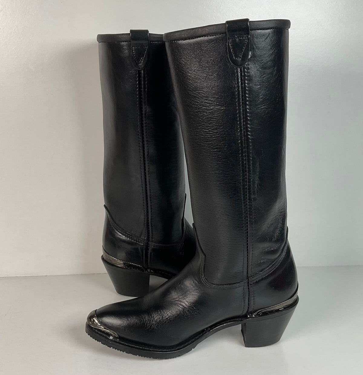 Vintage Harley Davidson Motorcycle Boots | Western Concho | Women’s 8.5 M