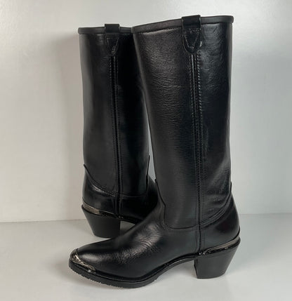 Vintage Harley Davidson Motorcycle Boots | Western Concho | Women’s 8.5 M