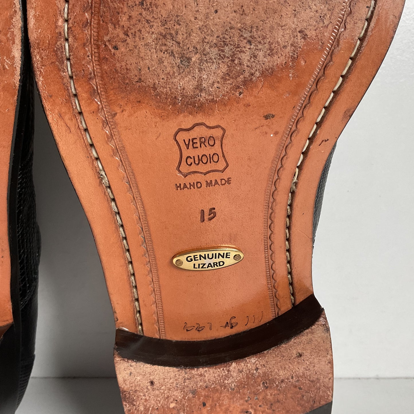 Belvedere Studio Handmade Derby Shoes | Teju Lizard | Men’s 15