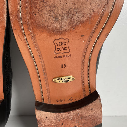 Belvedere Studio Handmade Derby Shoes | Teju Lizard | Men’s 15