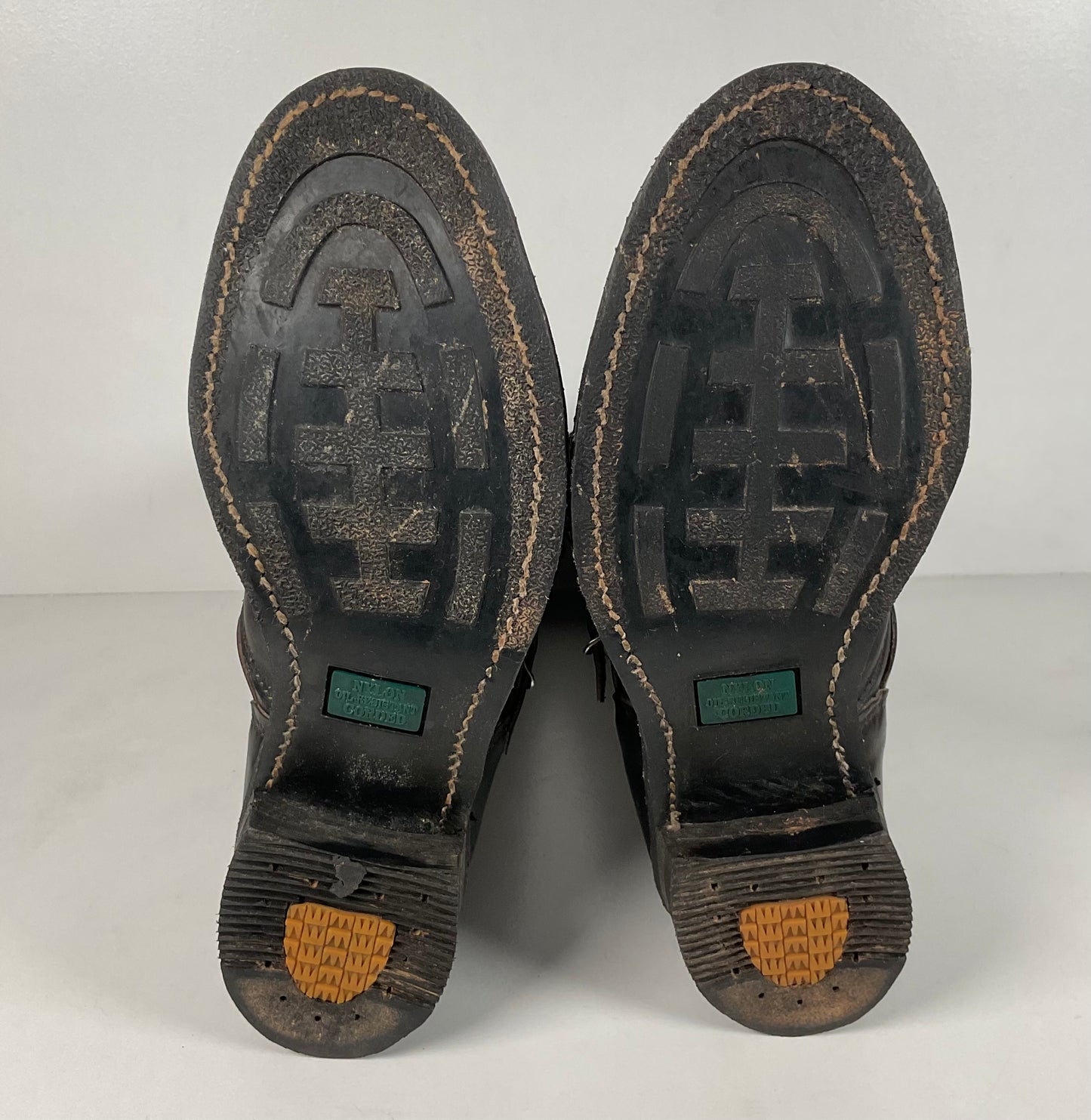 Vintage Carolina Tall Engineer Boots | Saftey Toe | USA Made | Wide | Men’s 12 W