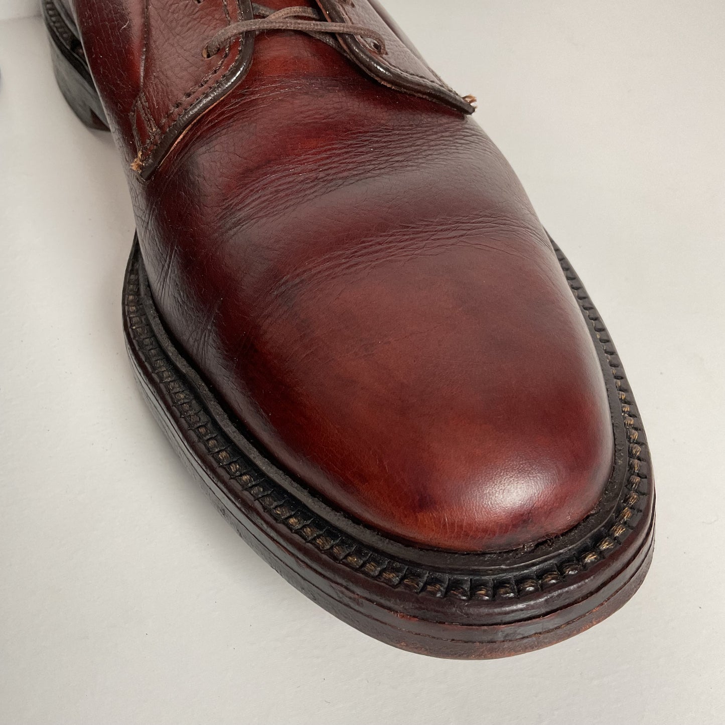 Vintage Florsheim Imperial Kenmoor Derby Shoes | Plain Toe | Men’s 9 D