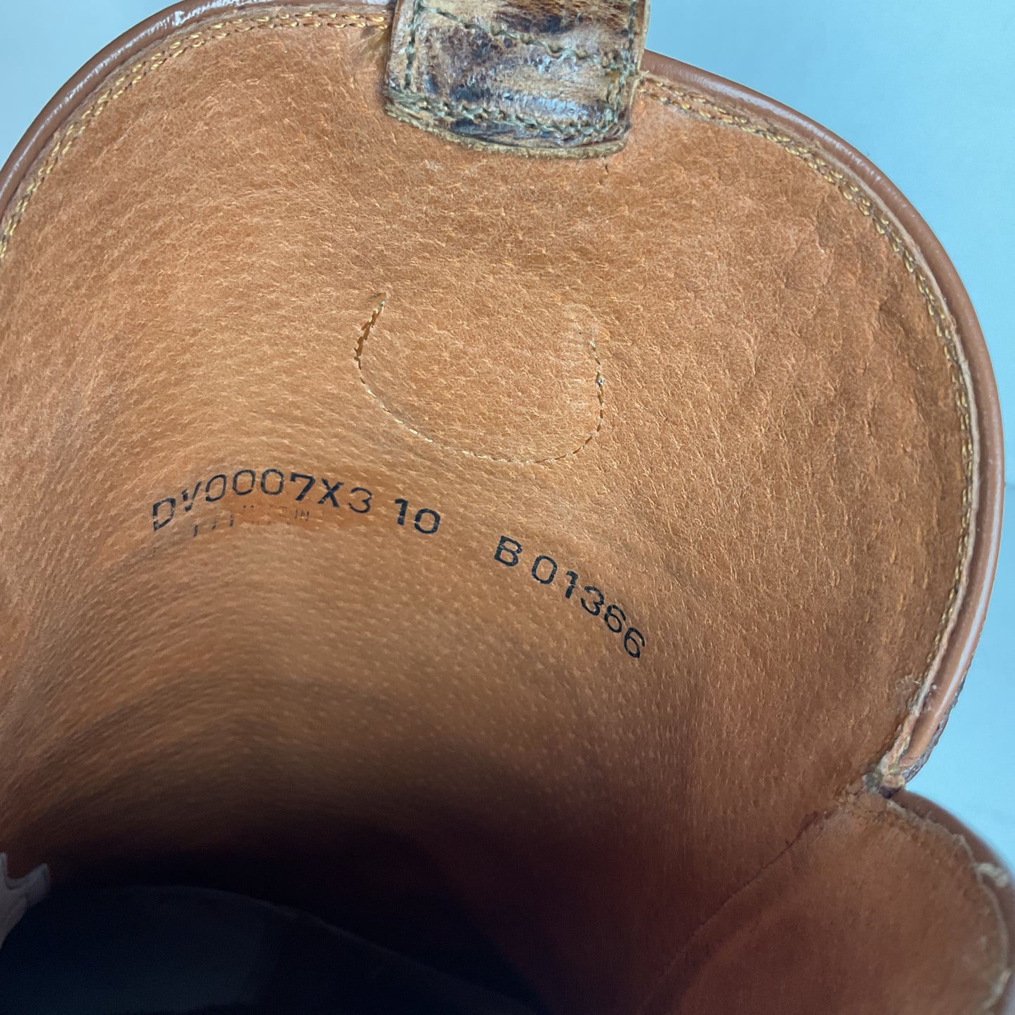 Lucchese Diva Delta Calf Cowgirl Boots 10 B USA Made Retired