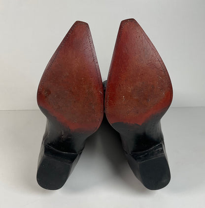 Heritage Boot Company | Black Cherry Cowgirl Boots | Women’s 9