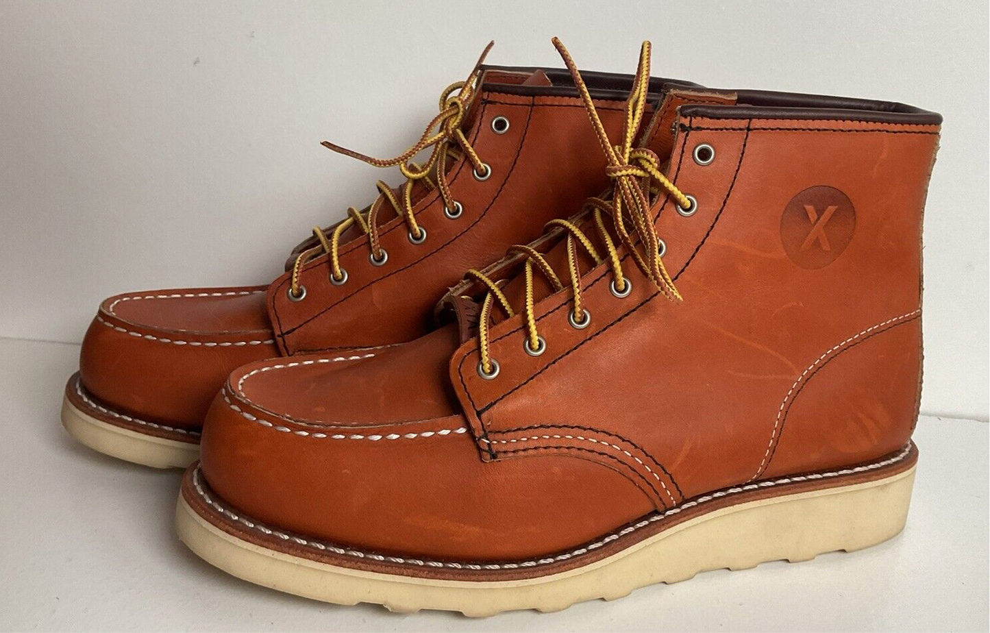 Red Wing X JXTA Women’s Limited Edition Moc Toe Boots 9 B USA Made Style 3375