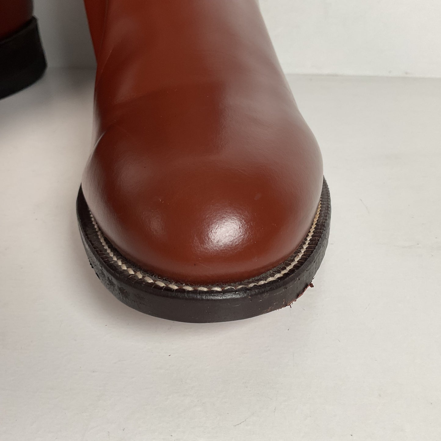 Justin Classic Roper Boots | USA Made | Brown Calfskin | Men’s 13 D